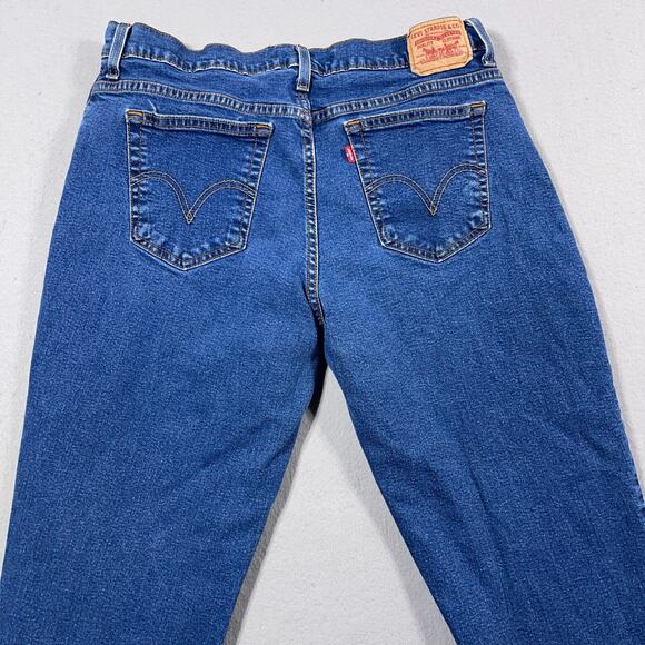 Levi's 550 Bootcut Jeans Women 18S Relaxed Fit Blue Denim‎ Stone Wash - Picture 9 of 11